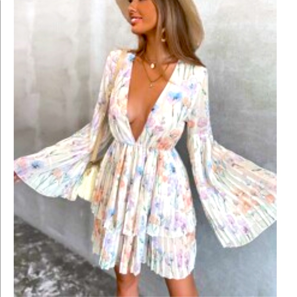 Shein flower Dress
